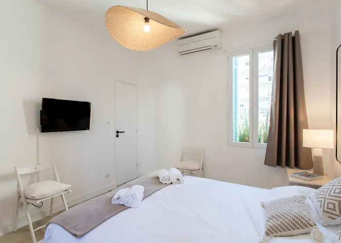 3p Au Coeur De Juan Les Pins Апартаменты *